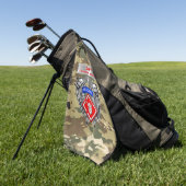 Serviette De Golf 20e Brigade du Génie Airportée (Vert)