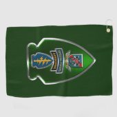 Serviette De Golf 20e Groupe des forces spéciales (Horizontal)