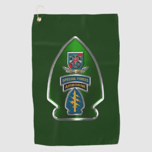 Serviette De Golf 20e Groupe des forces spéciales