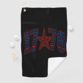Serviette De Golf 250e anniversaire des États-Unis (En situation)