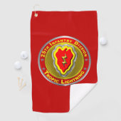 Serviette De Golf 25e division d'infanterie (En situation)