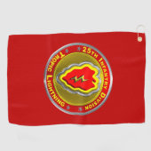 Serviette De Golf 25e division d'infanterie (Horizontal)