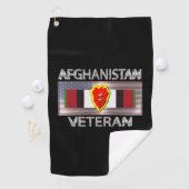 Serviette De Golf 25e division d'infanterie Afghanistan Vétéran (En situation)