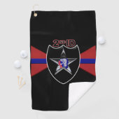 Serviette De Golf 2e division d'infanterie « Division Indianhead » (En situation)