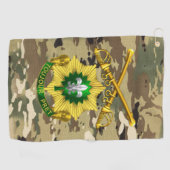 Serviette De Golf 2e Régiment de cavalerie blindée (Horizontal)