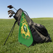Serviette De Golf 2e Régiment de cavalerie blindée (Vert)