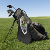 Serviette De Golf 2e Régiment de cavalerie blindée (Vert)