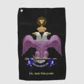 Serviette De Golf 33 degrés (Devant)