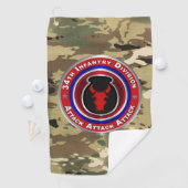 Serviette De Golf 34e division d'infanterie (En situation)