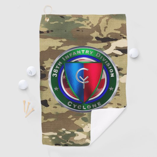 Serviette De Golf 38e division d'infanterie (En situation)