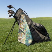 Serviette De Golf 3 hommes sages (Vert)