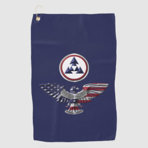 Serviette De Golf 3e aigle du commandement du développement durable