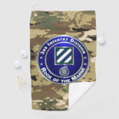 Serviette De Golf 3e division d'infanterie (En situation)