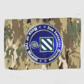 Serviette De Golf 3e division d'infanterie (Horizontal)
