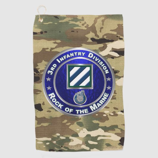 Serviette De Golf 3e division d'infanterie (Devant)