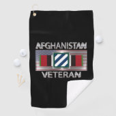 Serviette De Golf 3e division d'infanterie Afghanistan vétéran (En situation)