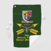 Serviette De Golf 3e Groupe des forces spéciales (En situation)