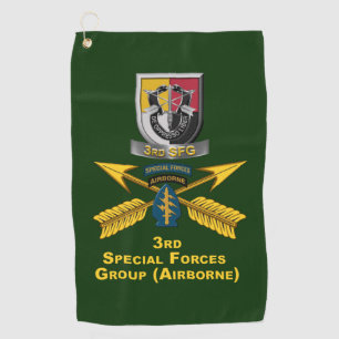 Serviette De Golf 3e Groupe des forces spéciales