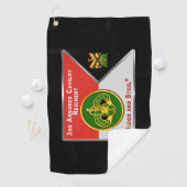 Serviette De Golf 3e Ligne directrice du régiment de cavalerie blind (En situation)