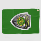 Serviette De Golf 3e régiment de cavalerie blindé Bouclier personnal (Horizontal)