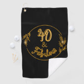 Serviette De Golf 40 et fabuleux (En situation)
