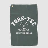 Serviette De Golf 40th Birthday Golf 40th Birthday Gift Golfing  (Devant)