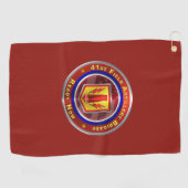 Serviette De Golf 41e brigade d'artillerie de campagne (Horizontal)