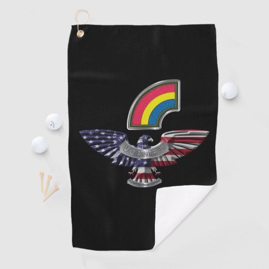 Serviette De Golf 42e division d'infanterie Aigle "Never Forget" (En situation)