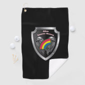 Serviette De Golf 42e division d'infanterie "Never Forget" Customisé (En situation)