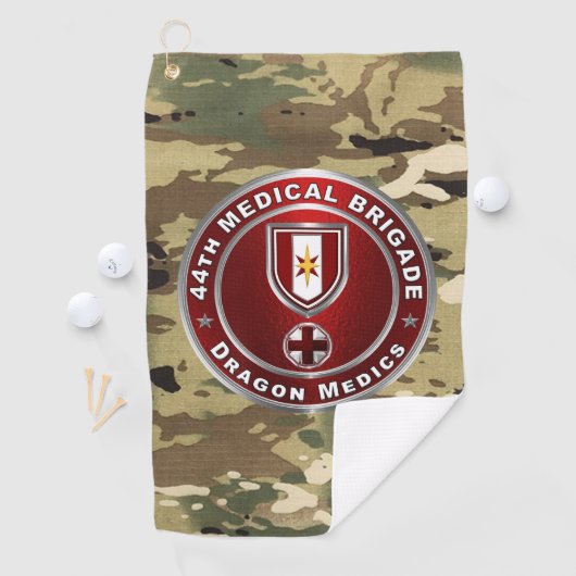 Serviette De Golf 44e brigade Médicale (En situation)