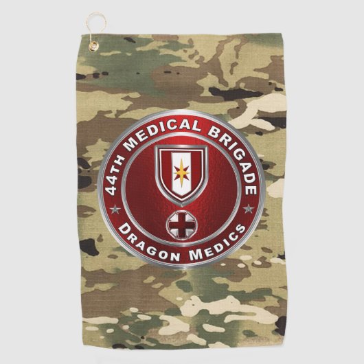 Serviette De Golf 44e brigade Médicale (Devant)