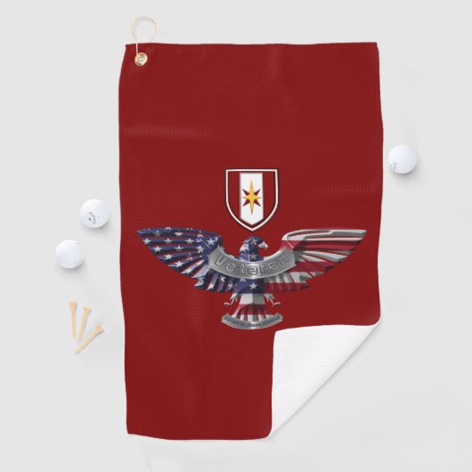 Serviette De Golf 44e Brigade Médicale "Dragon Medics" Eagle (En situation)