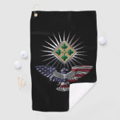 Serviette De Golf 4e division d'infanterie (En situation)