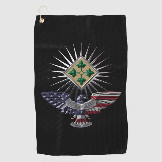 Serviette De Golf 4e division d'infanterie (Devant)