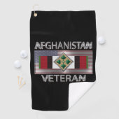 Serviette De Golf 4e division d'infanterie Afghanistan Vétérinaire (En situation)