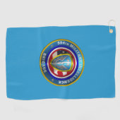 Serviette De Golf 504e brigade de renseignement militaire (Horizontal)