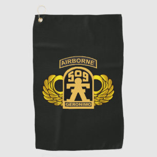 Serviette De Golf 509e régiment d'infanterie parachutiste GERONIMO