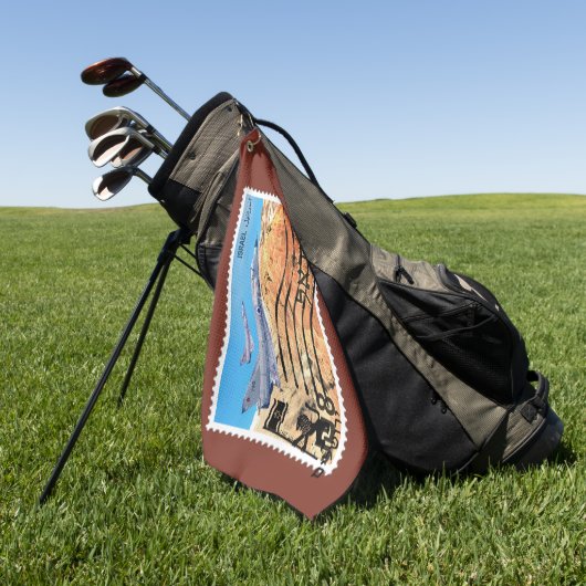 Serviette De Golf 50e anniversaire de la réunification de Jérusalem (Vert)