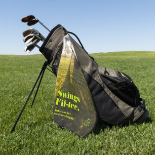 Serviette De Golf 50e anniversaire moderne 60e anniversaire Photo