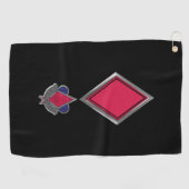 Serviette De Golf 5e division d'infanterie - Insignes de patchs Cust (Horizontal)