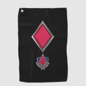 Serviette De Golf 5e division d'infanterie - Insignes de patchs Cust (Devant)