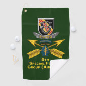 Serviette De Golf 5e Groupe des forces spéciales (En situation)