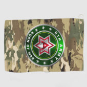 Serviette De Golf 6e ARMÉE (Horizontal)