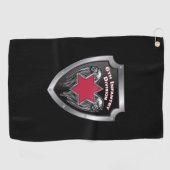 Serviette De Golf 6e division d'infanterie, bouclier "Sight Seein' S (Horizontal)