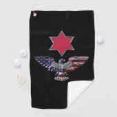 Serviette De Golf 6e division d'infanterie " Red Star " (En situation)