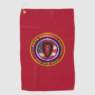 Serviette De Golf 71e Groupe d'élimination des munitions explosives