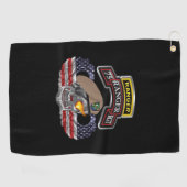 Serviette De Golf 75e régiment de rangers (Horizontal)