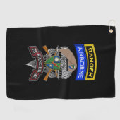 Serviette De Golf 75e régiment de rangers (Horizontal)
