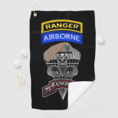 Serviette De Golf 75e régiment de rangers (En situation)