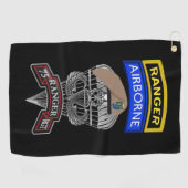 Serviette De Golf 75e régiment de rangers (Horizontal)